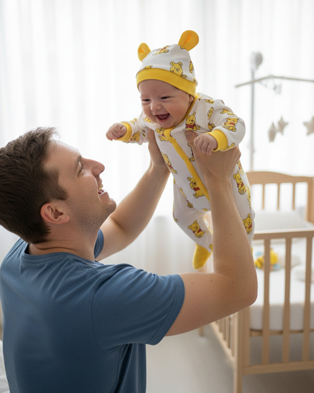 مجموعة  ويني الدبدوب للأطفال 4 قطع جميلة