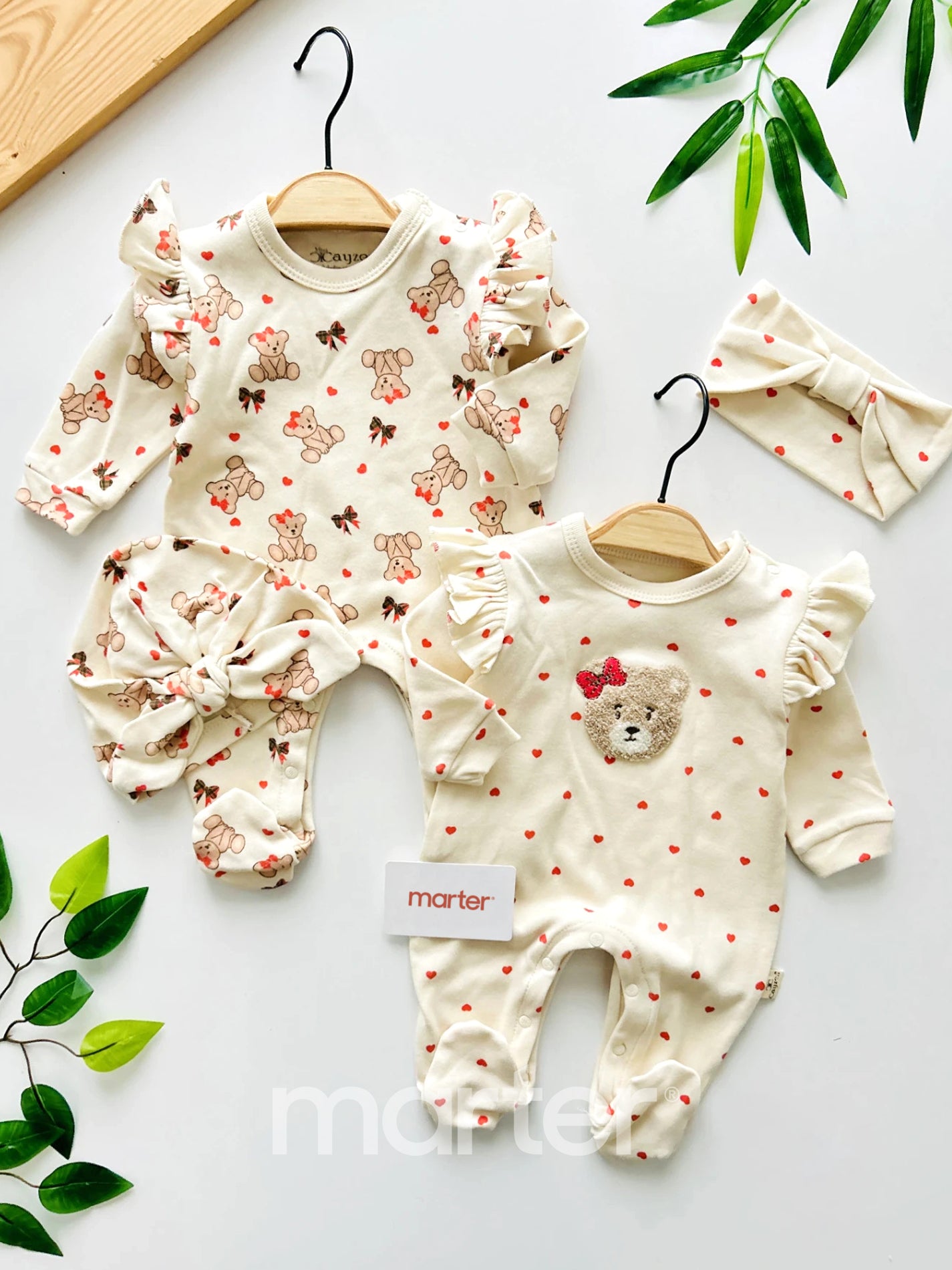 مجموعة جميلة للبونتة من 4 قطع