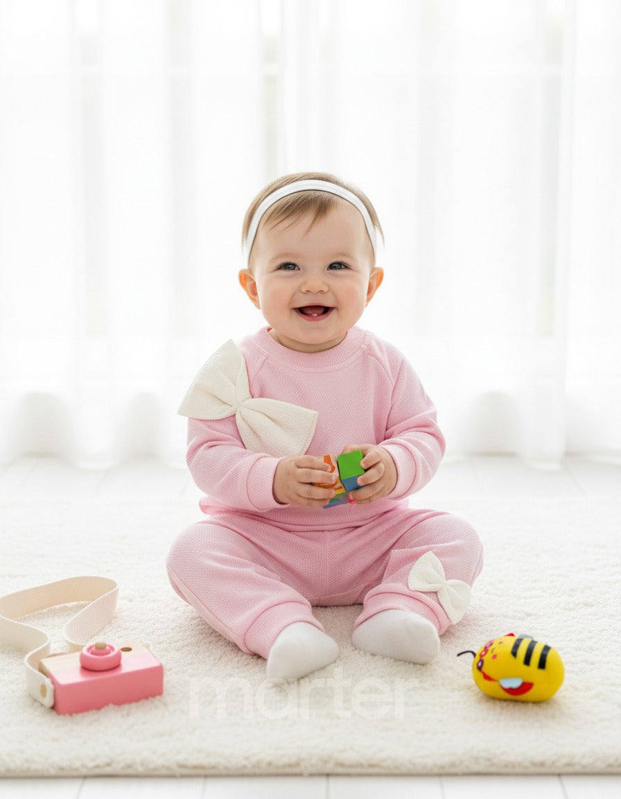 طقم أنيق للبنات مكون من 2 قطع