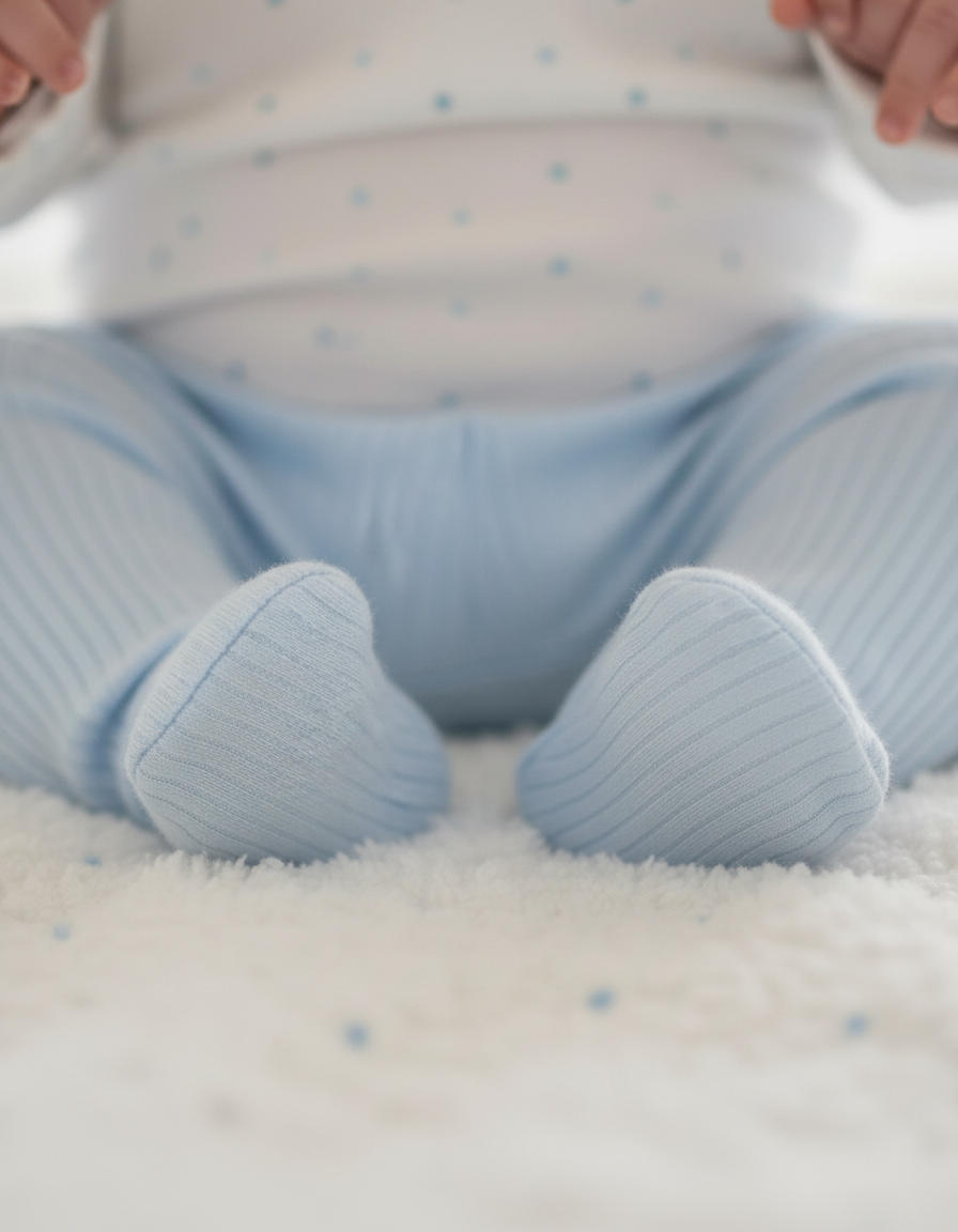 طقم مريح وفخم للمواليد الجدد بـ5 قطع