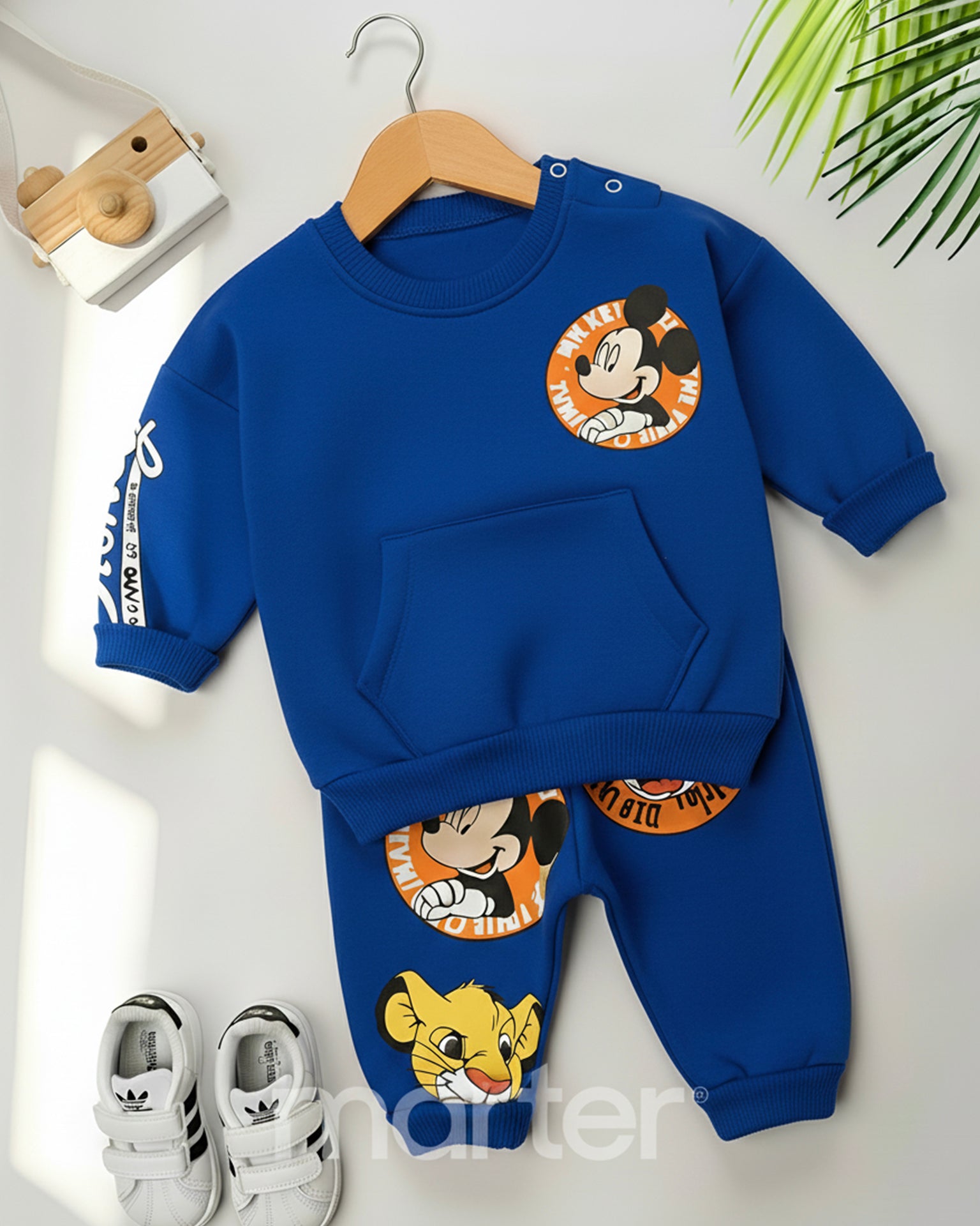 طقم ميكي ماوس الشهير للأولاد من 2 قطع