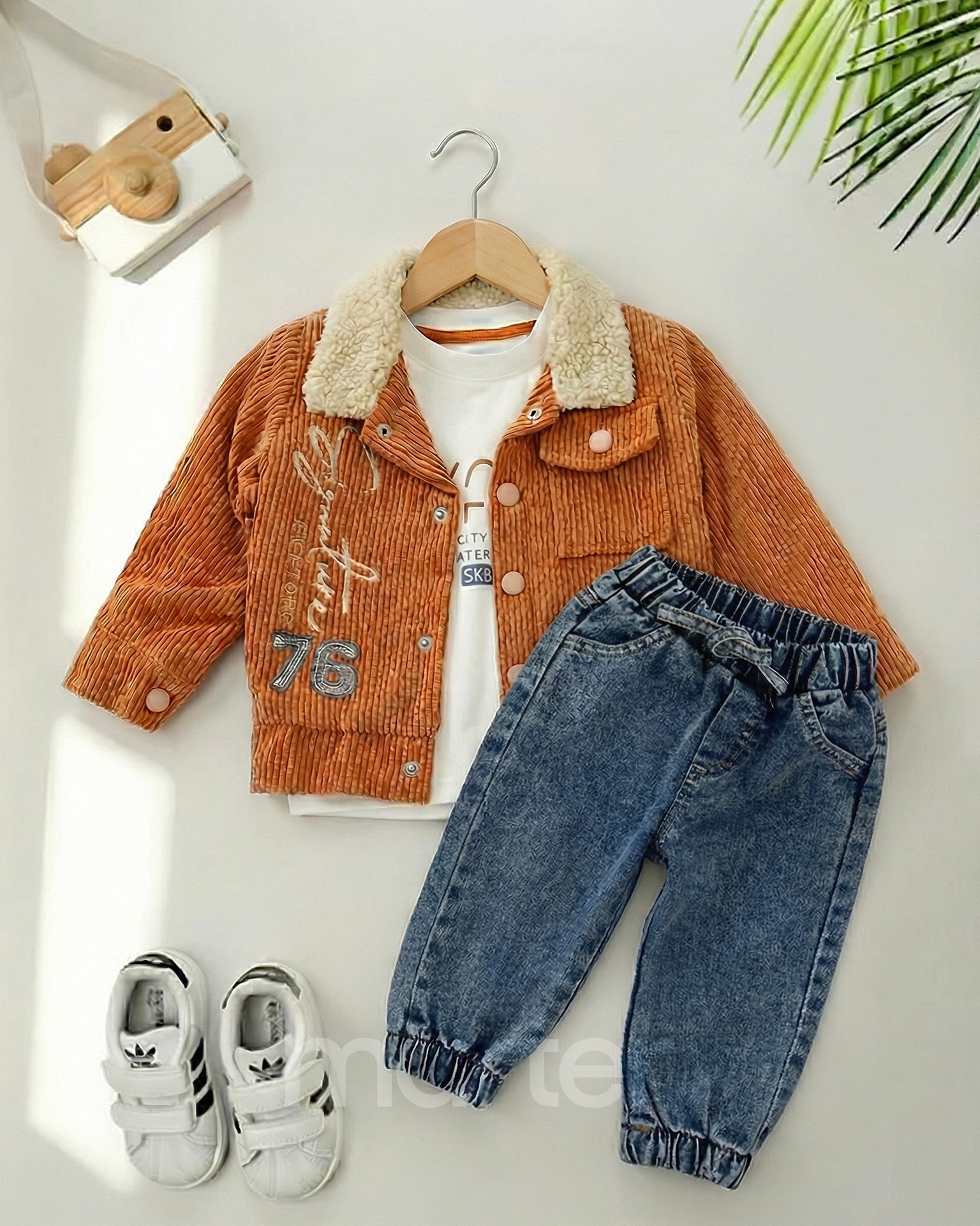 طقم فخم للأولاد من 3 قطع فاخرة