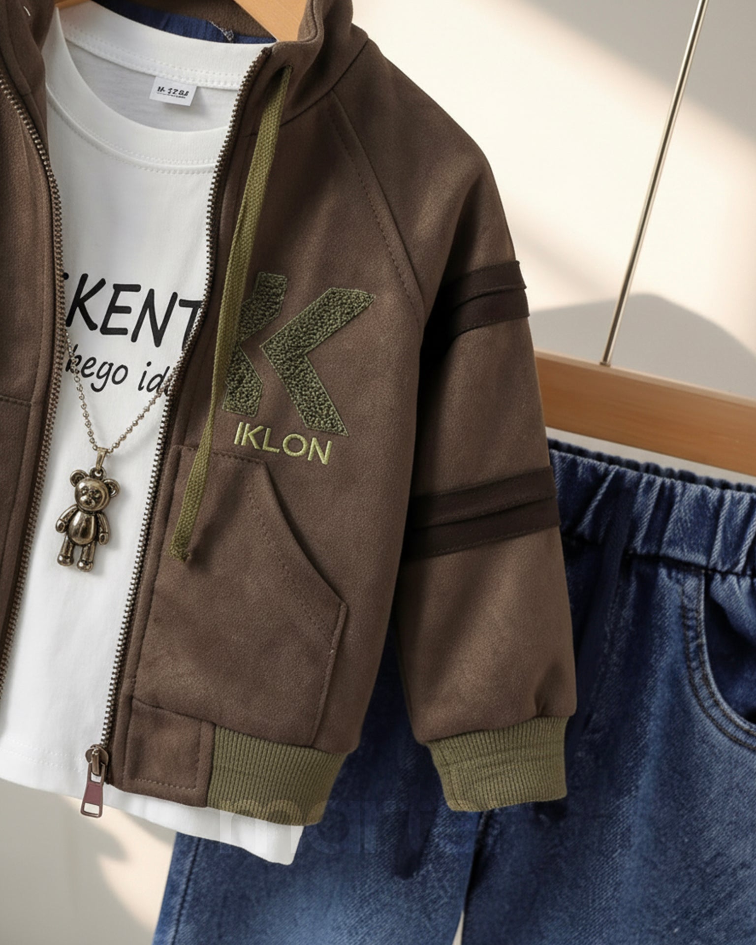 طقم العيد للأولاد بتصميم فخم و متميز من 3 قطع