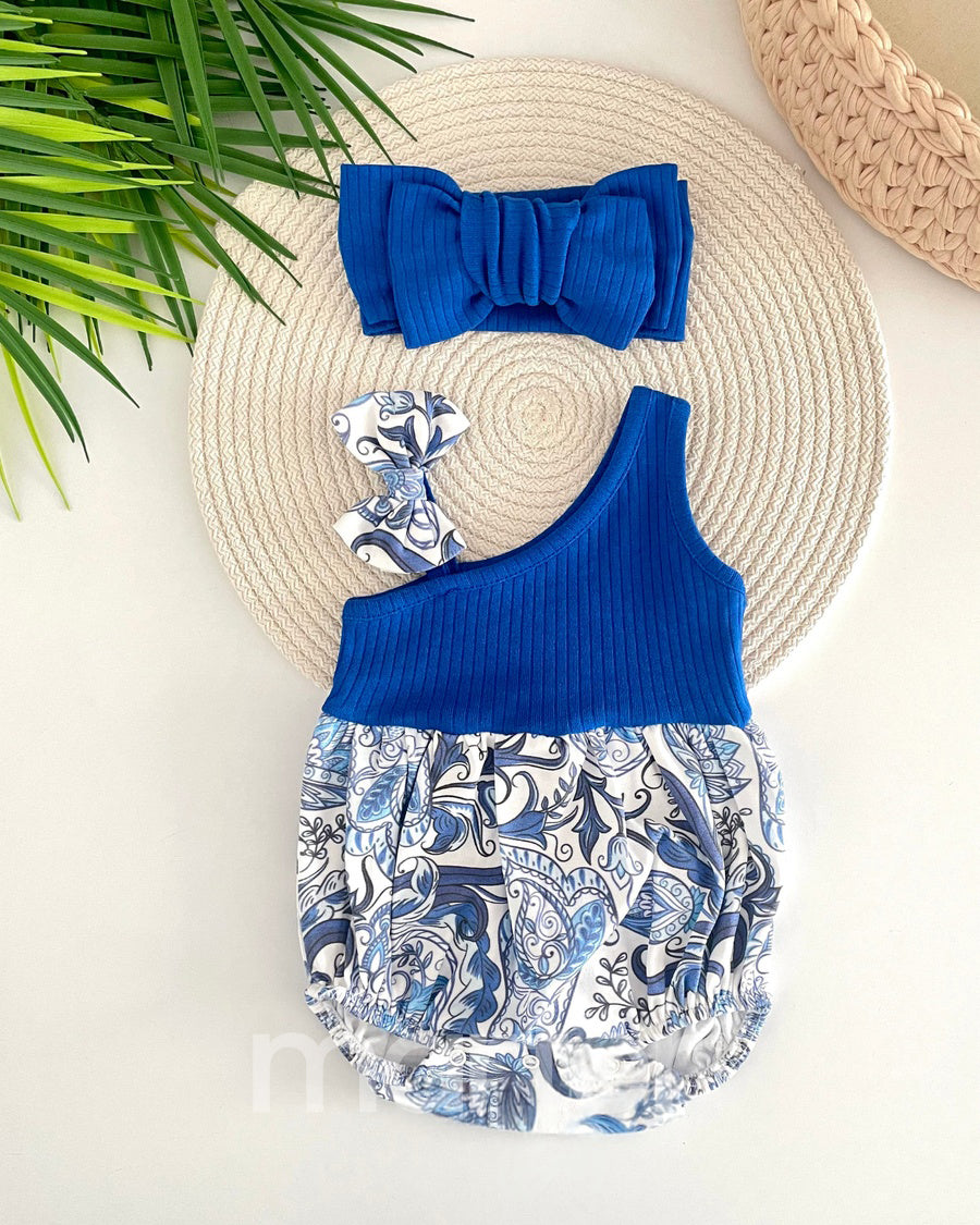 طقم صيفي كيوت للبنات بلمسات أنيقة