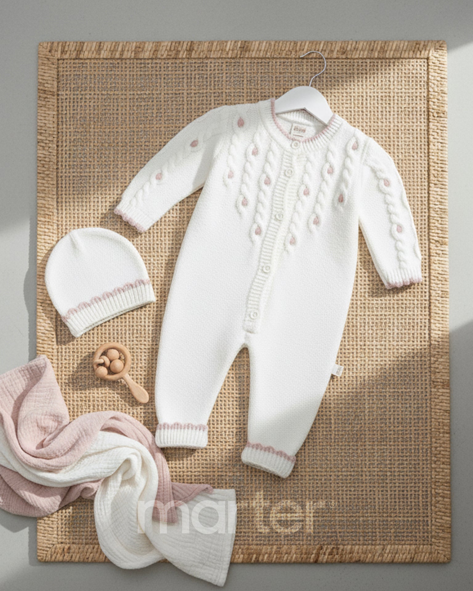 طقم شتوي للبنات من 2 قطع فاخرة