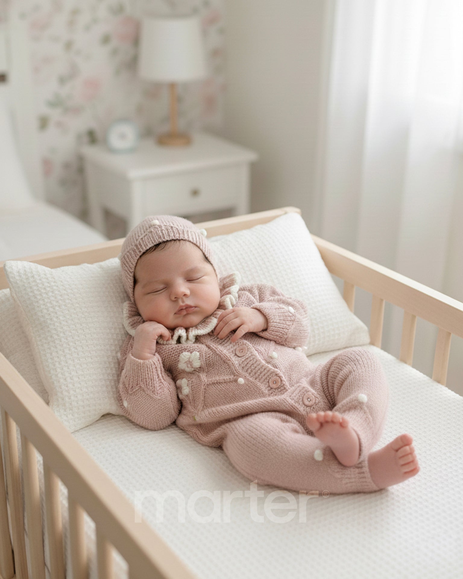 طقم شتوي كيوت للبنات من 2 قطع