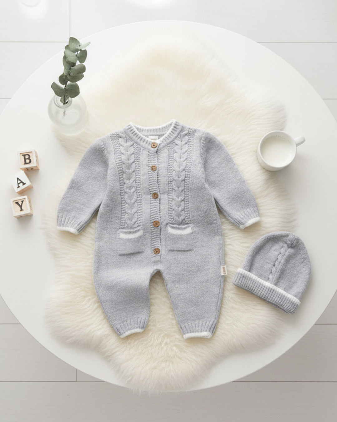 طقم شتوي للأولاد من 2 قطع فاخرة