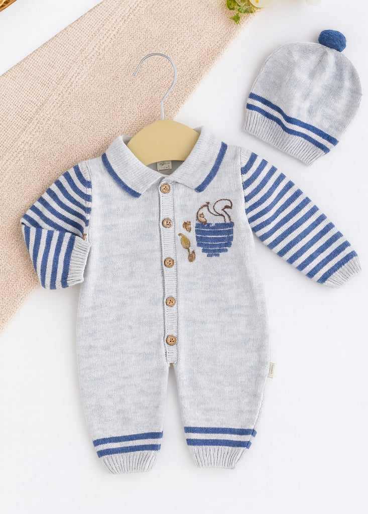 طقم شتوي للأولاد من 2 قطع فاخرة