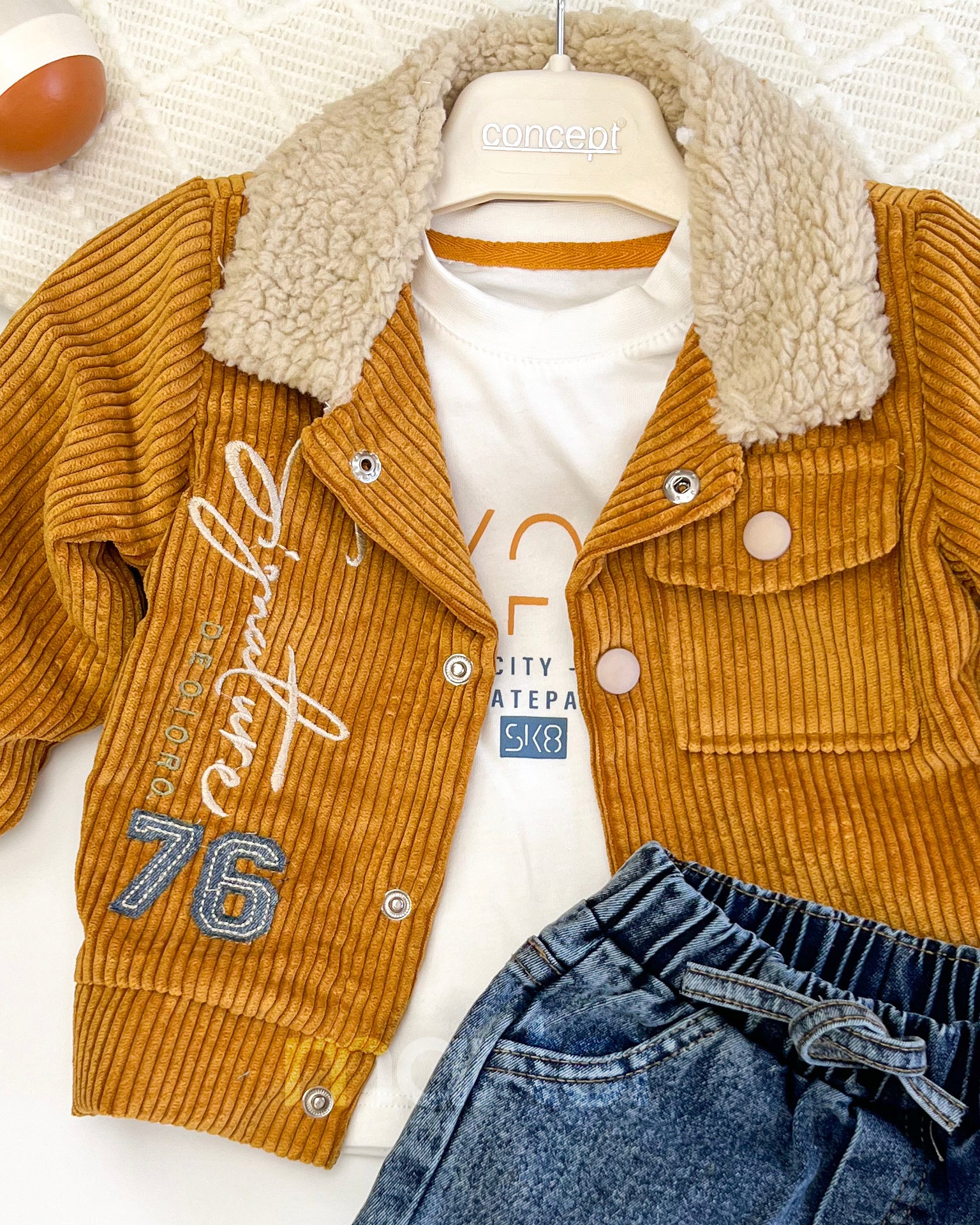 طقم فخم للأولاد من 3 قطع فاخرة