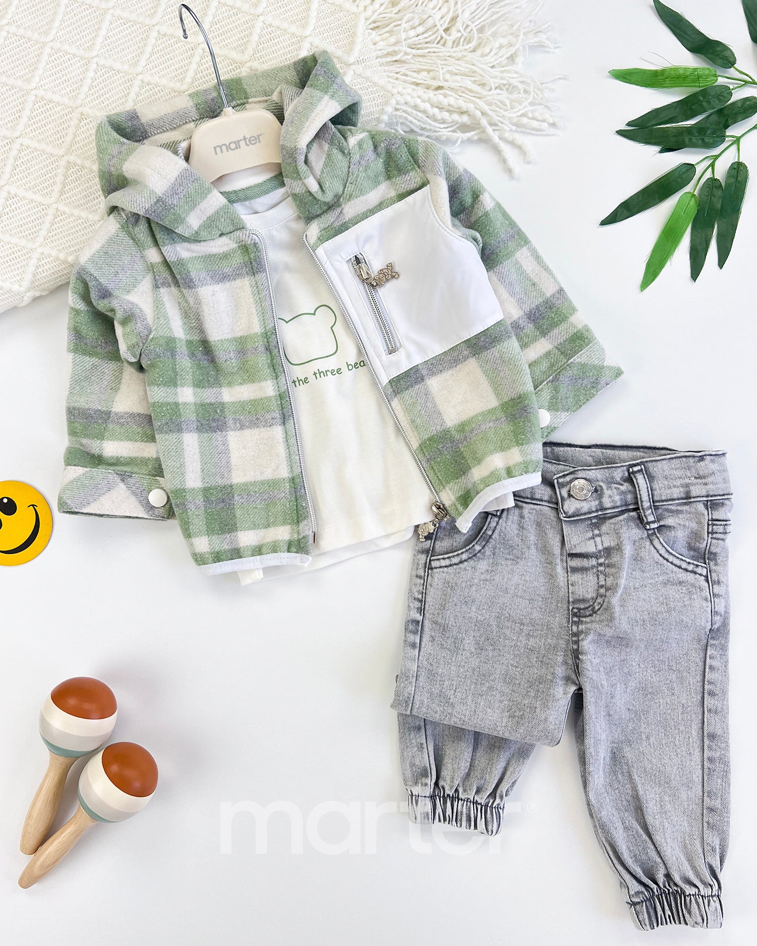 طقم فخم للأولاد من 3 قطع فاخرة