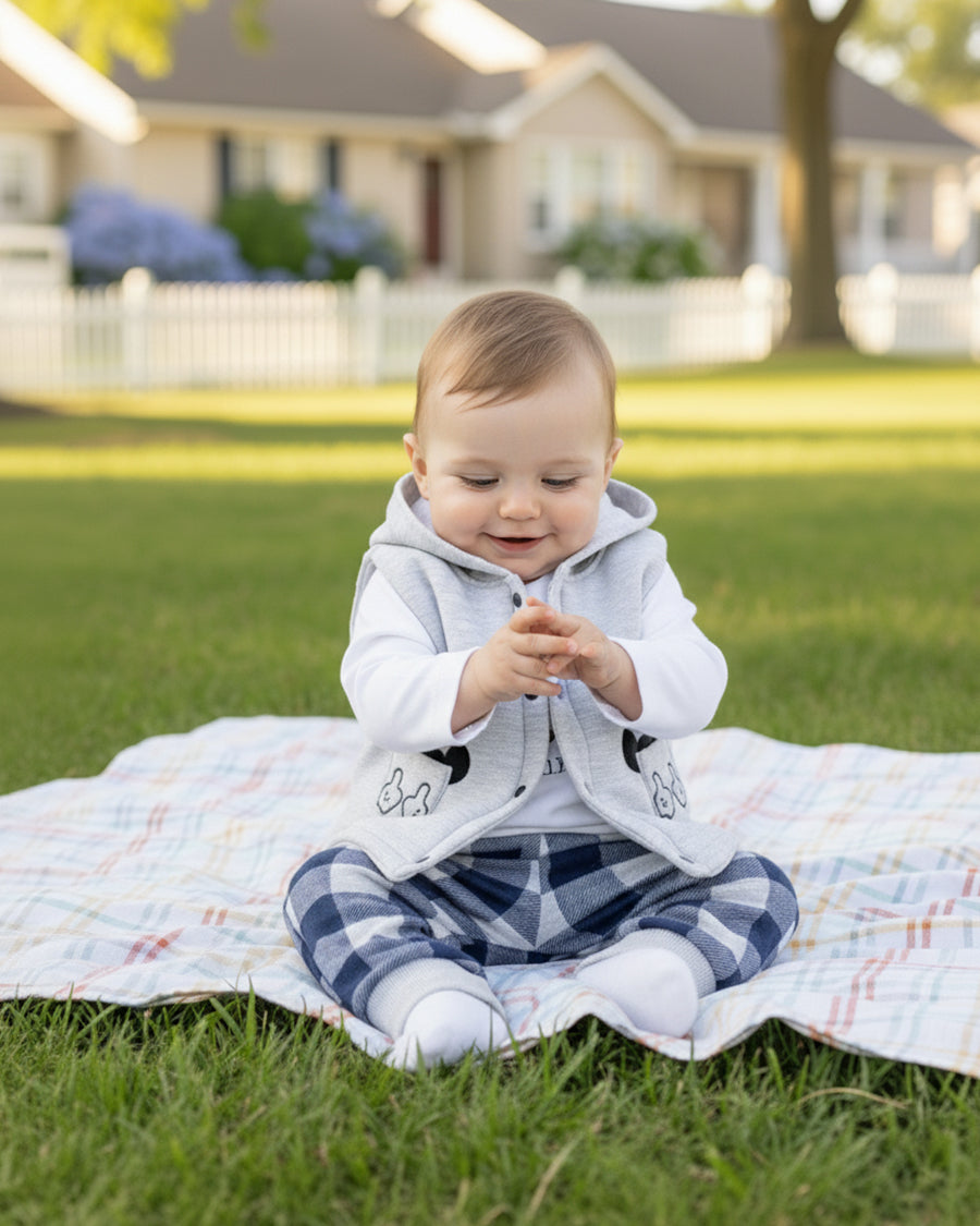 طقم ميكي ماوس الشهير الرائع من 3 قطع