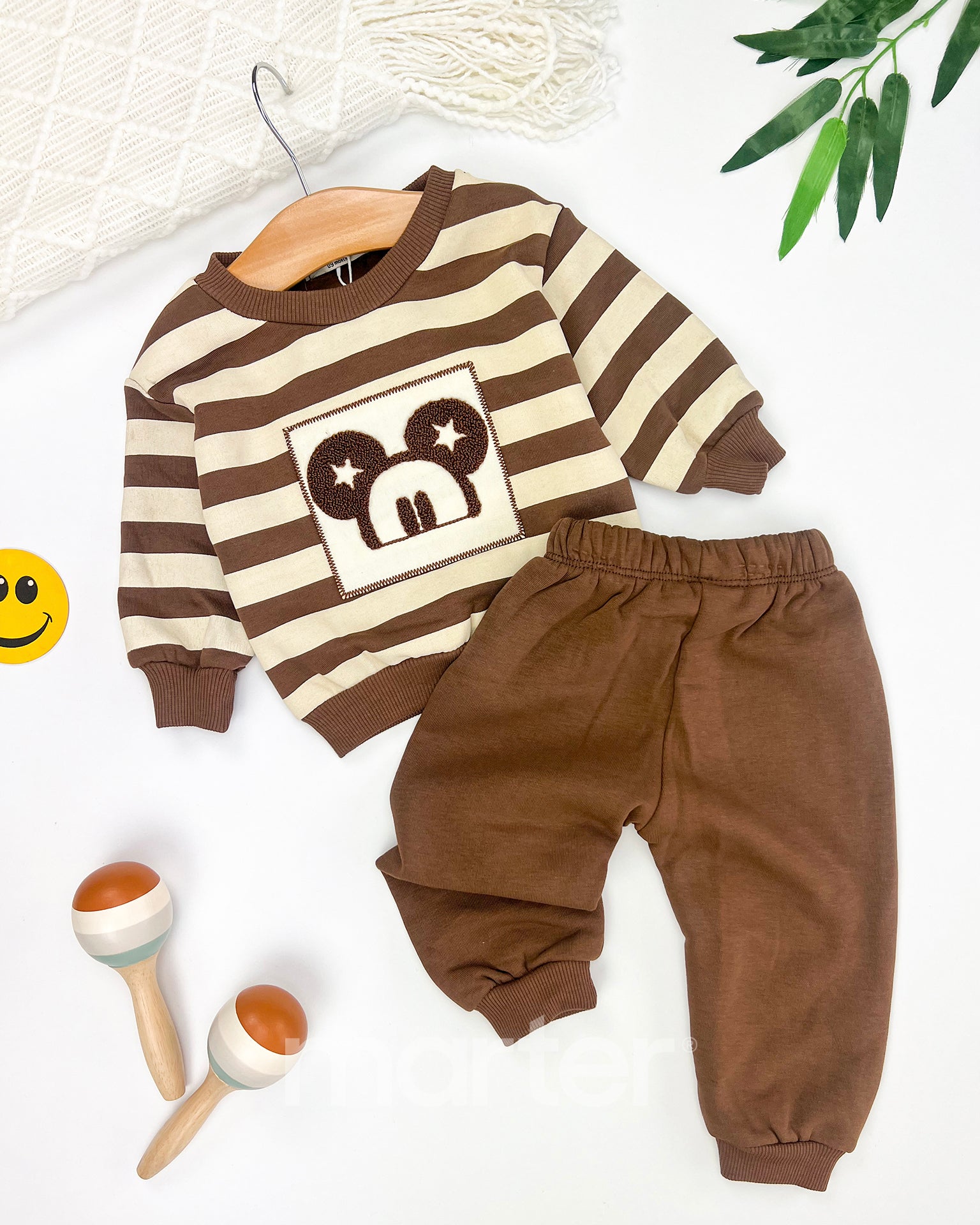 طقم ميكي ماوس الشهير الرائع من 2 قطع