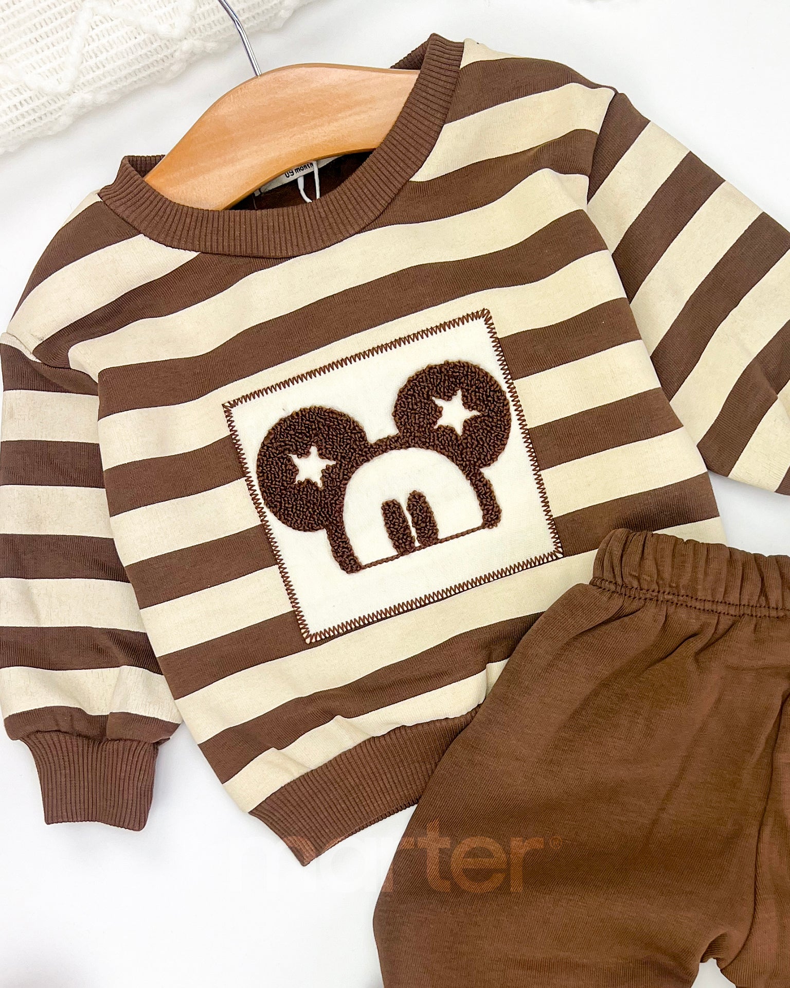 طقم ميكي ماوس الشهير الرائع من 2 قطع