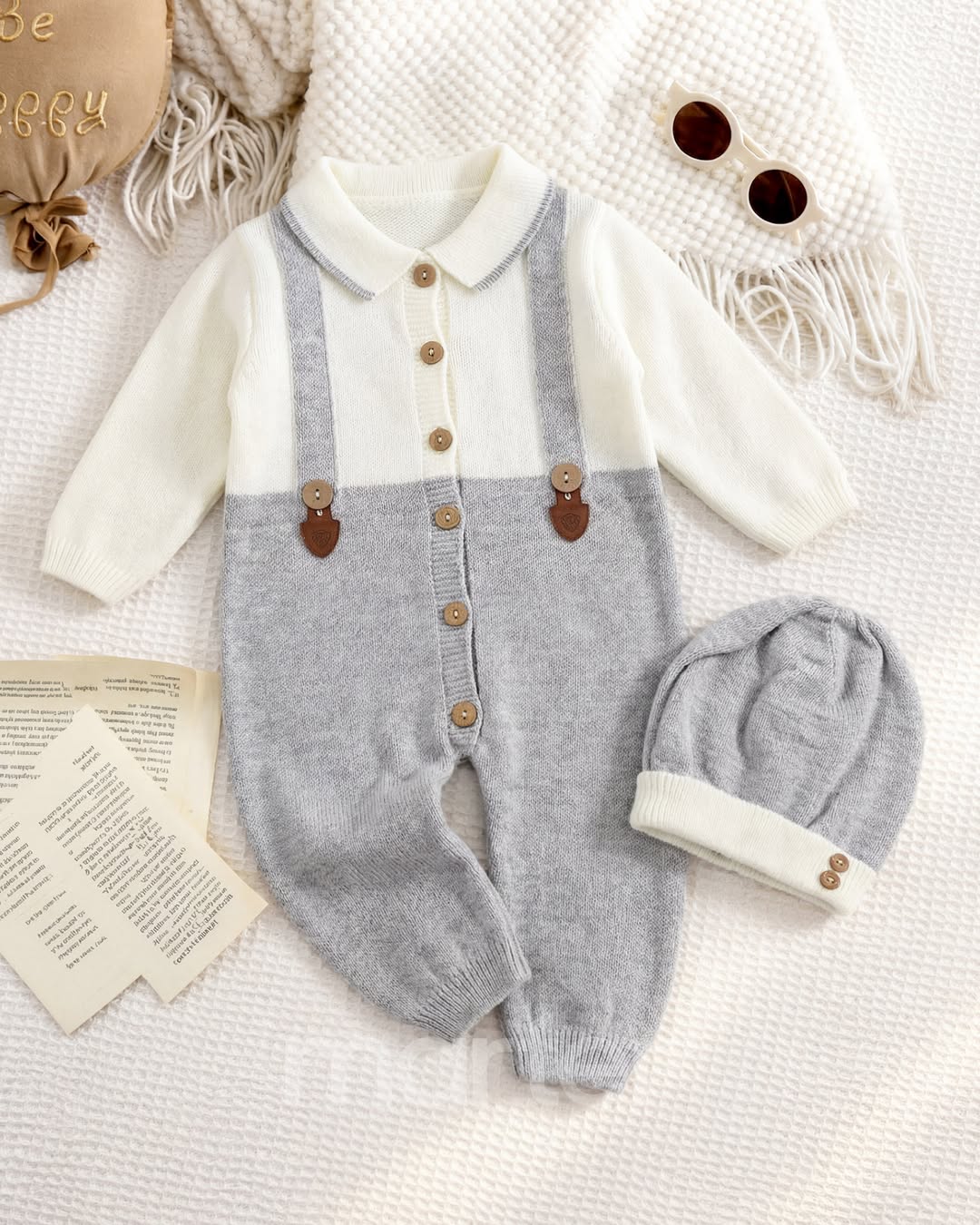 طقم شتوي للأولاد من 2 قطع فاخرة