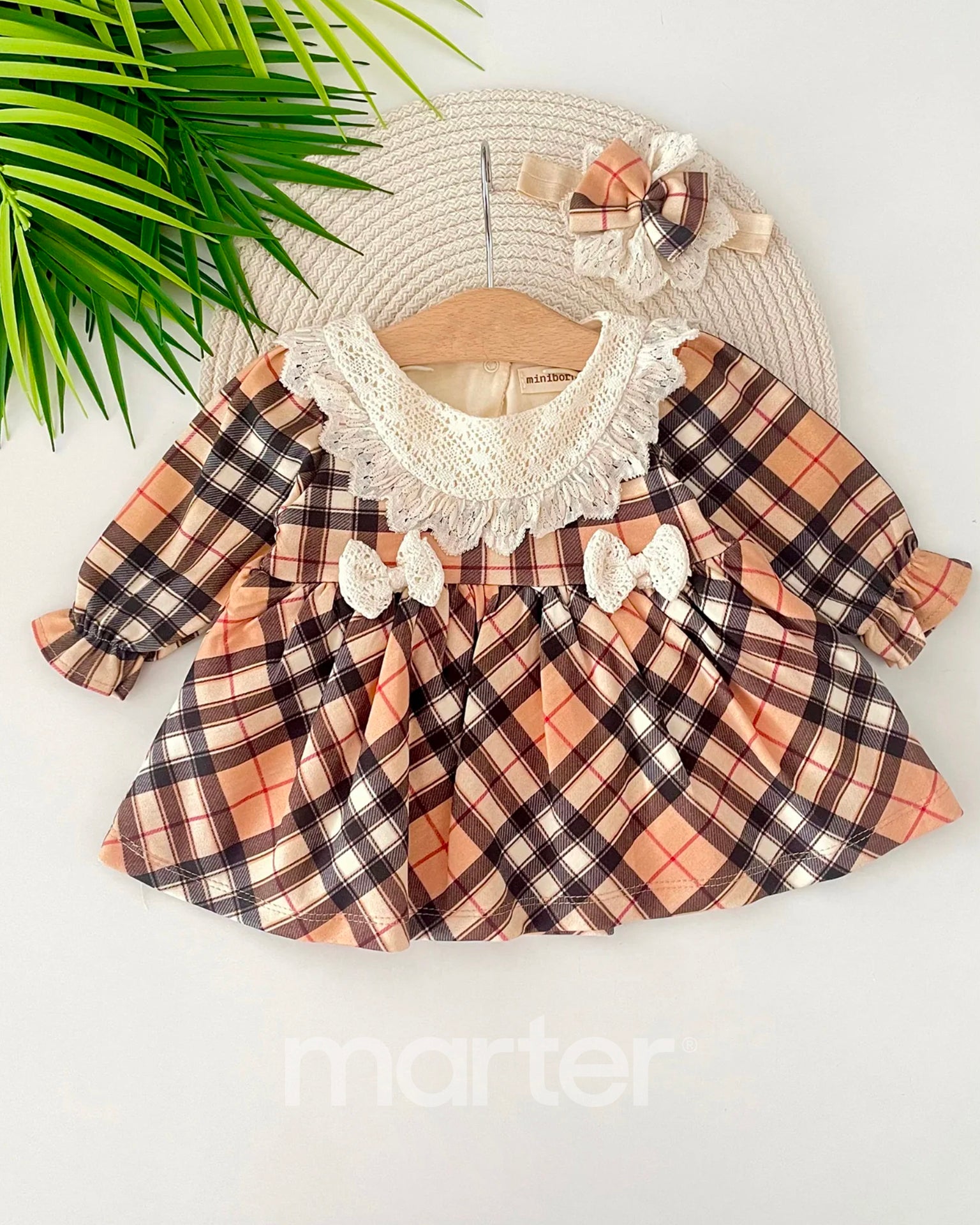 فستان فخم للبنات من 2 قطع راقية