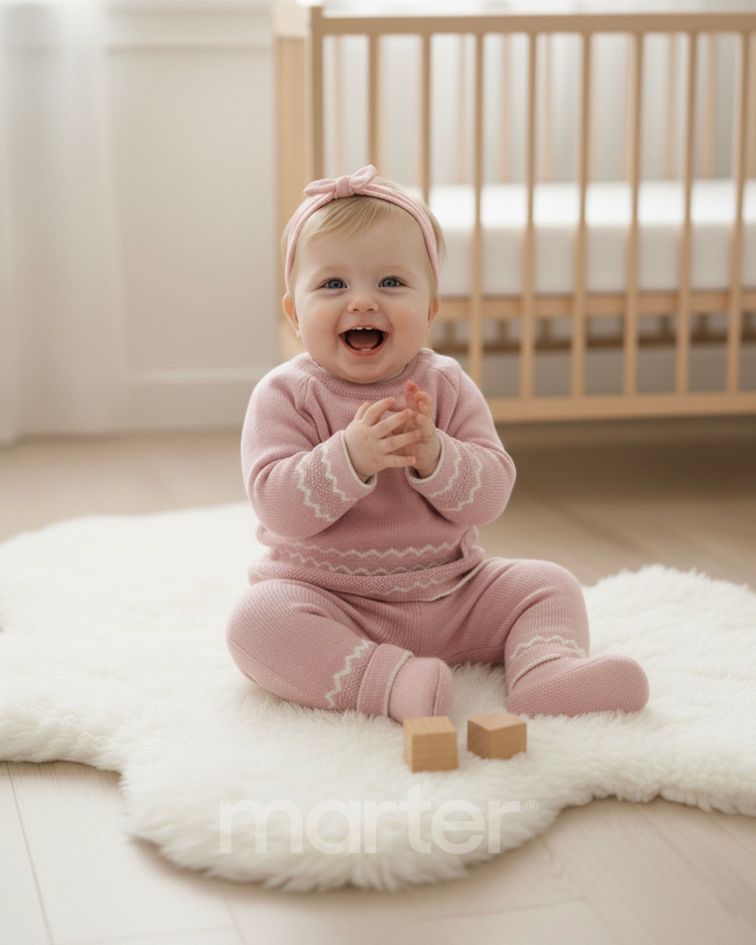 طقم شتوي كيوت للبنات من 2 قطع