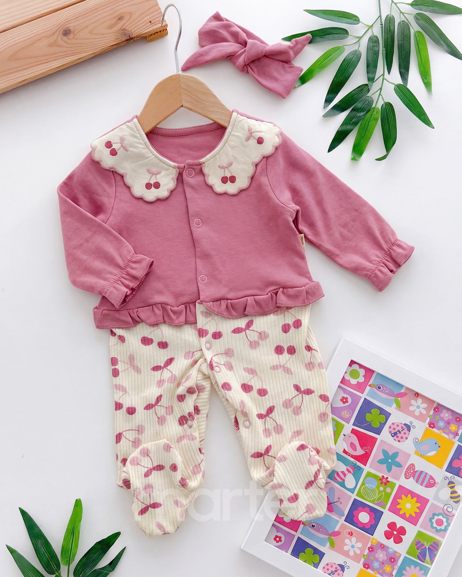 طقم كيوت للبنات من 2 قطع