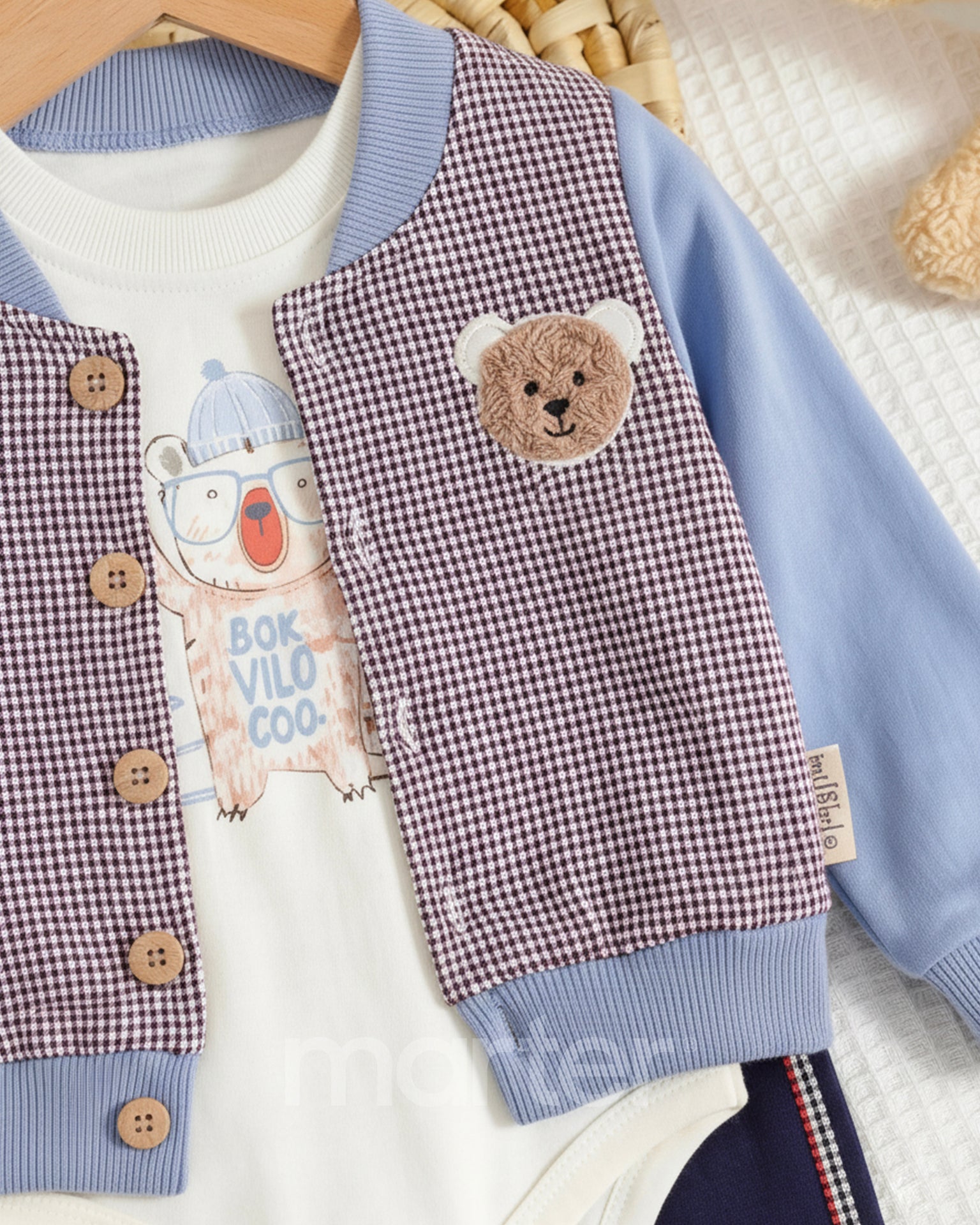 طقم كيوت و جميل للأولاد من 3 قطع