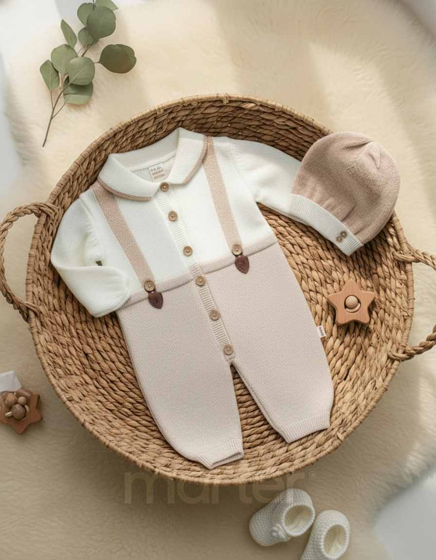 طقم شتوي للأولاد من 2 قطع فاخرة