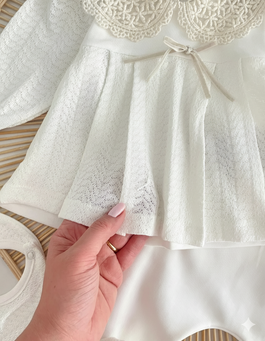 طقم كيوت و جميل لحديثي الولادة من 5 قطع