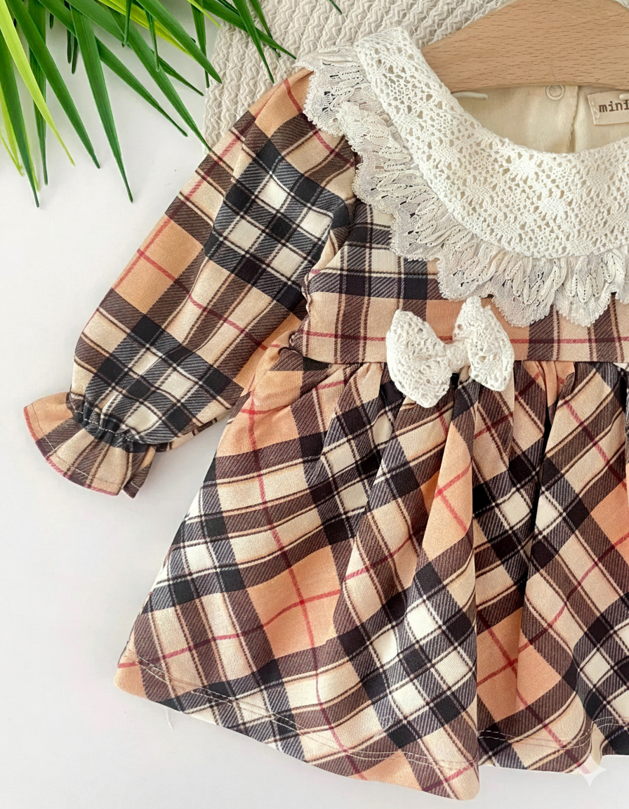 فستان فخم للبنات من 2 قطع راقية