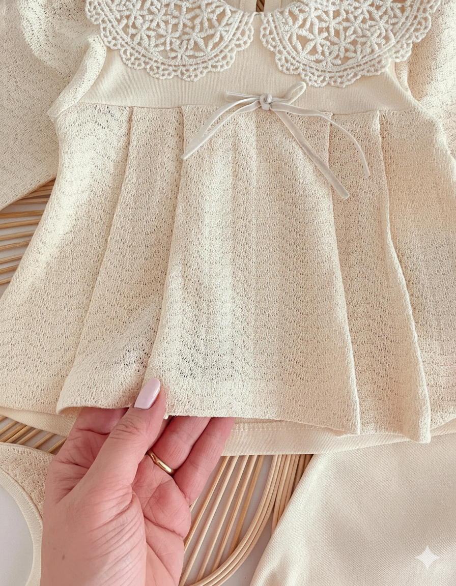 طقم كيوت و جميل لحديثي الولادة من 5 قطع