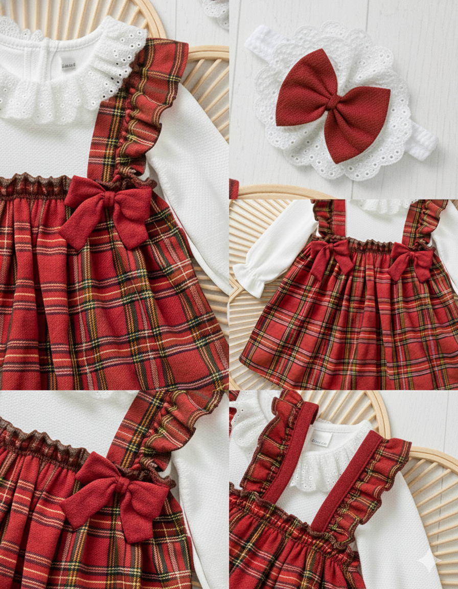 فستان فخم للبنات من 2 قطع راقية