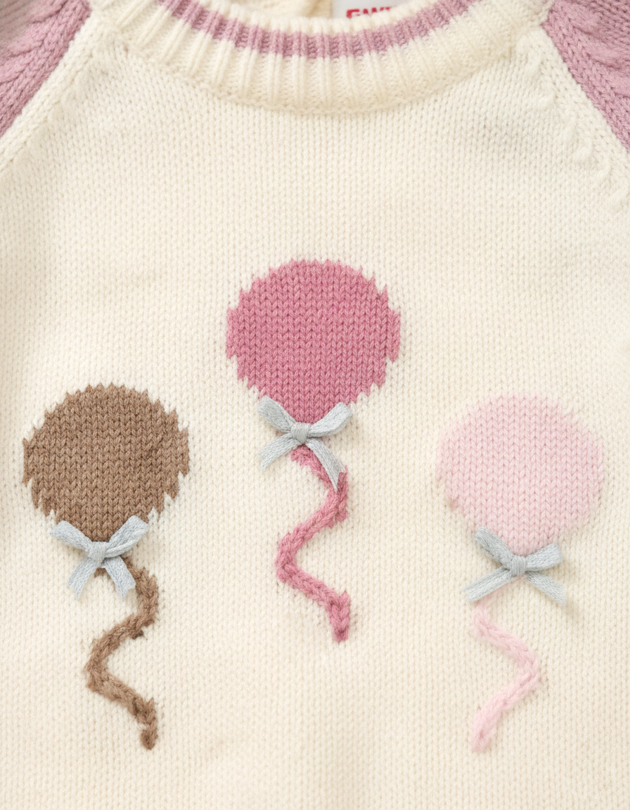 طقم شتوي كيوت للبنات من 2 قطع