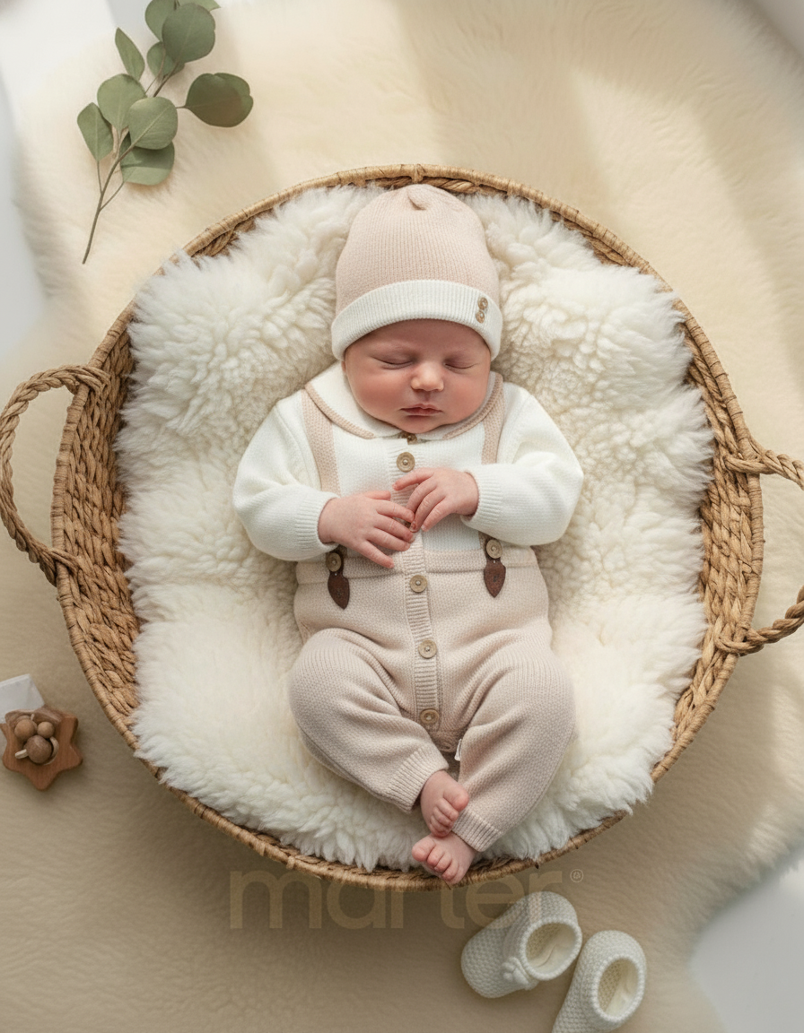 طقم شتوي للأولاد من 2 قطع فاخرة