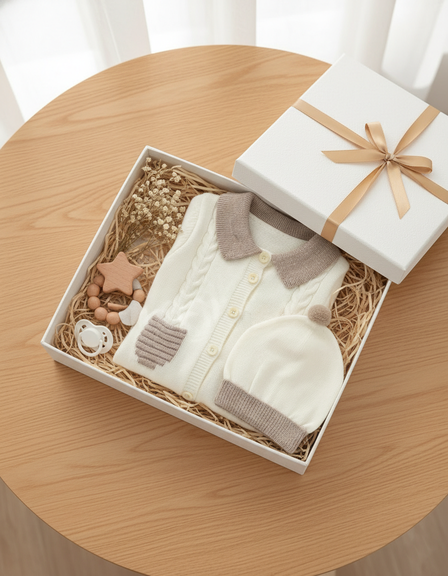 طقم شتوي للأولاد من 2 قطع فاخرة