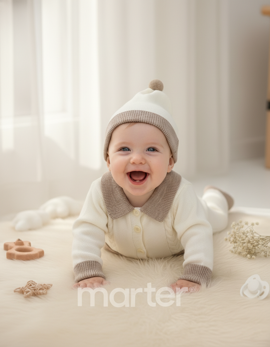 طقم شتوي للأولاد من 2 قطع فاخرة