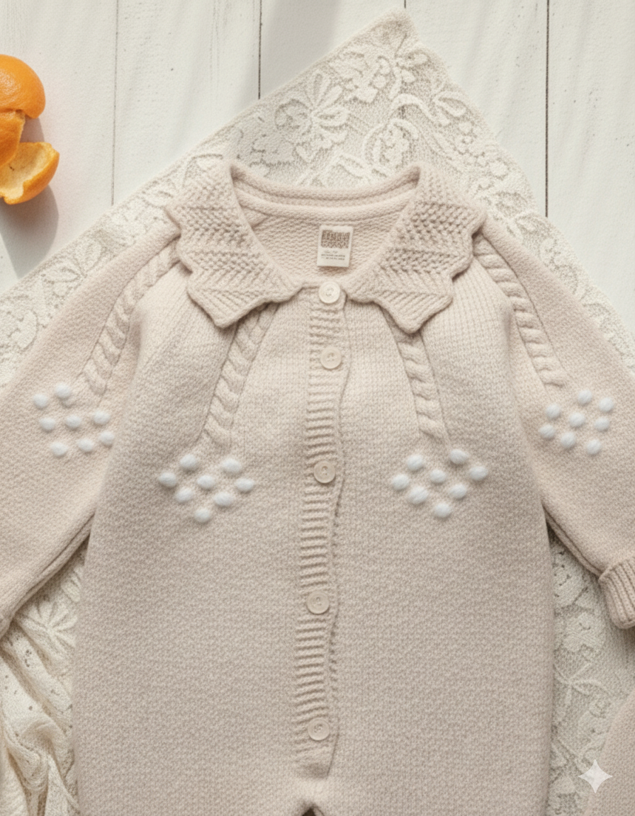 طقم شتوي للأولاد والبنات من 2 قطع فاخرة