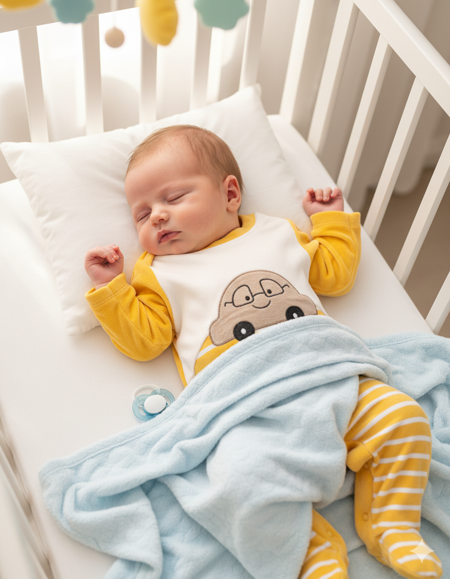 بيجامة دافئة مريحة للأولاد من قطعة واحدة