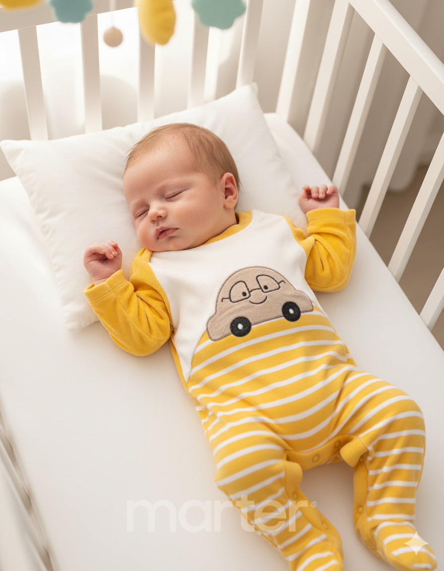 بيجامة دافئة مريحة للأولاد من قطعة واحدة