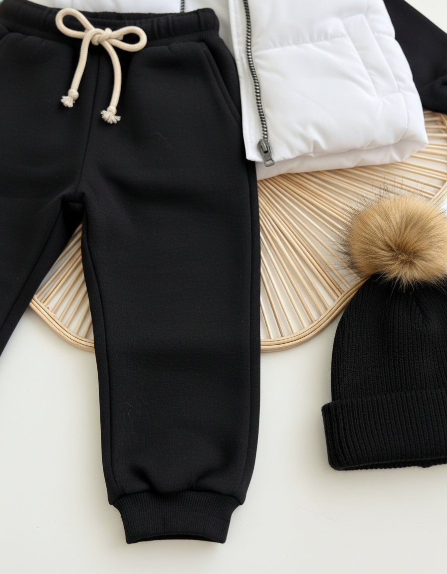 طقم شتوي رائع للأولاد بتصميم فريد من 4 قطع