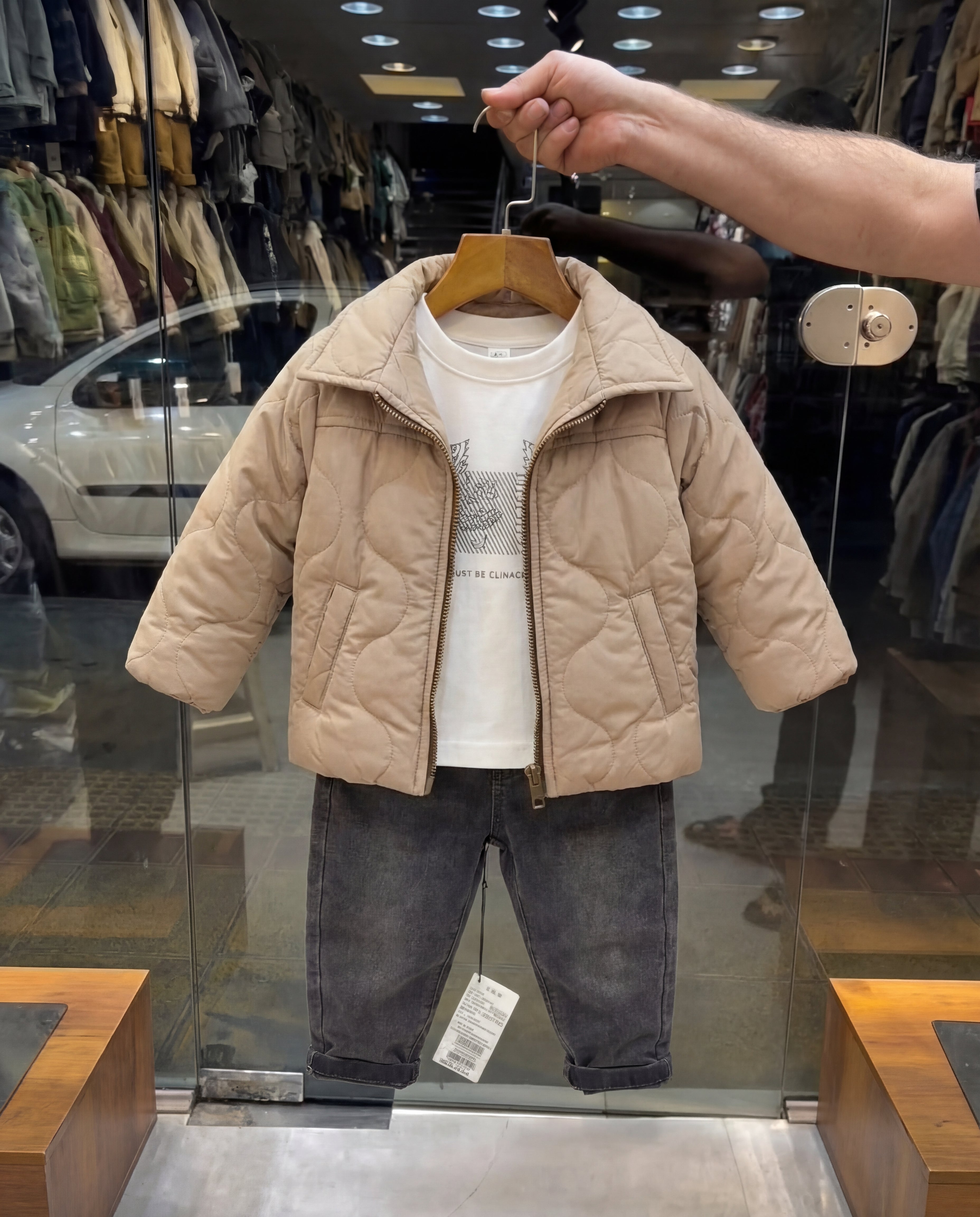 طقم فخم للأولاد من 3 قطع فاخرة