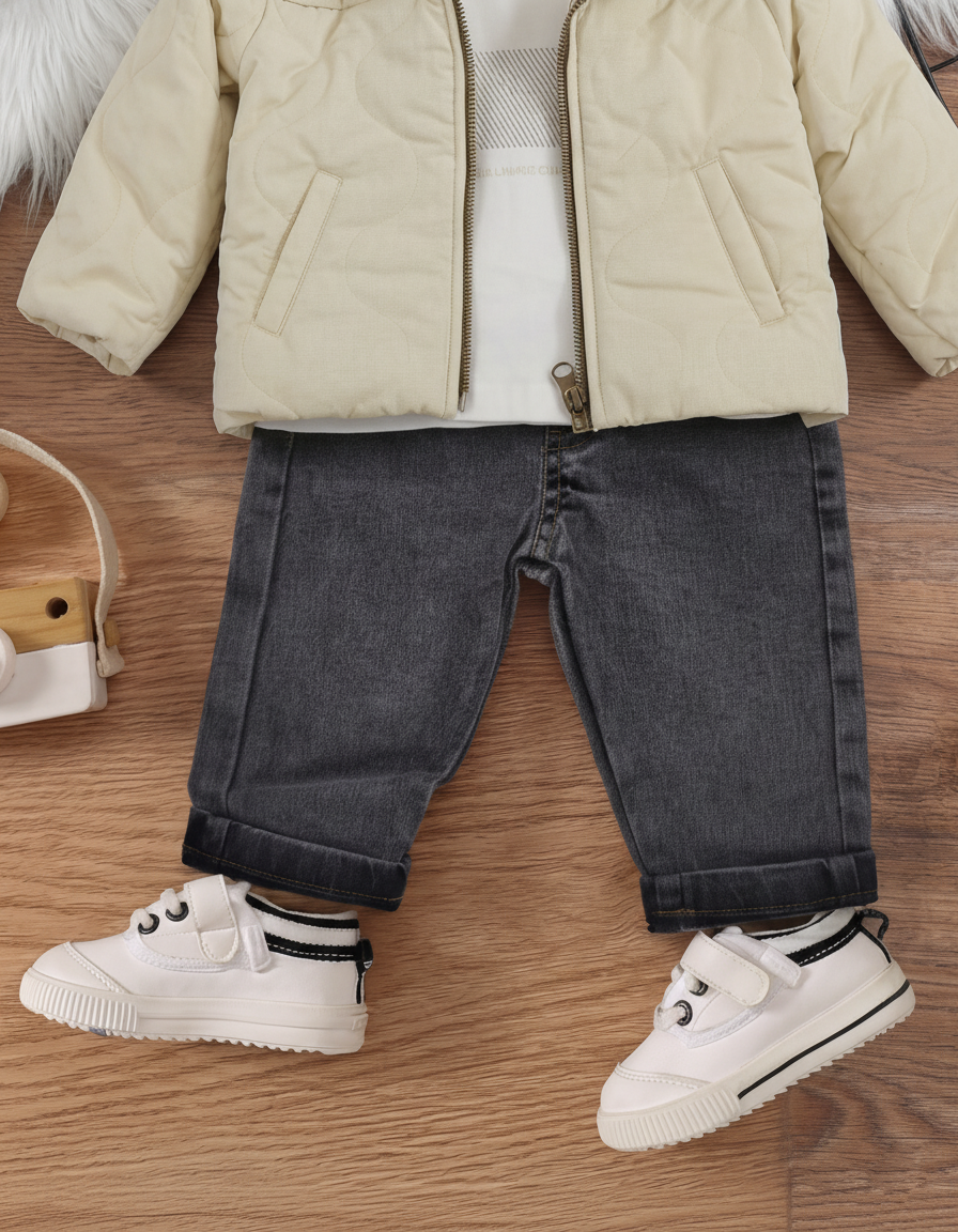 طقم فخم للأولاد من 3 قطع فاخرة