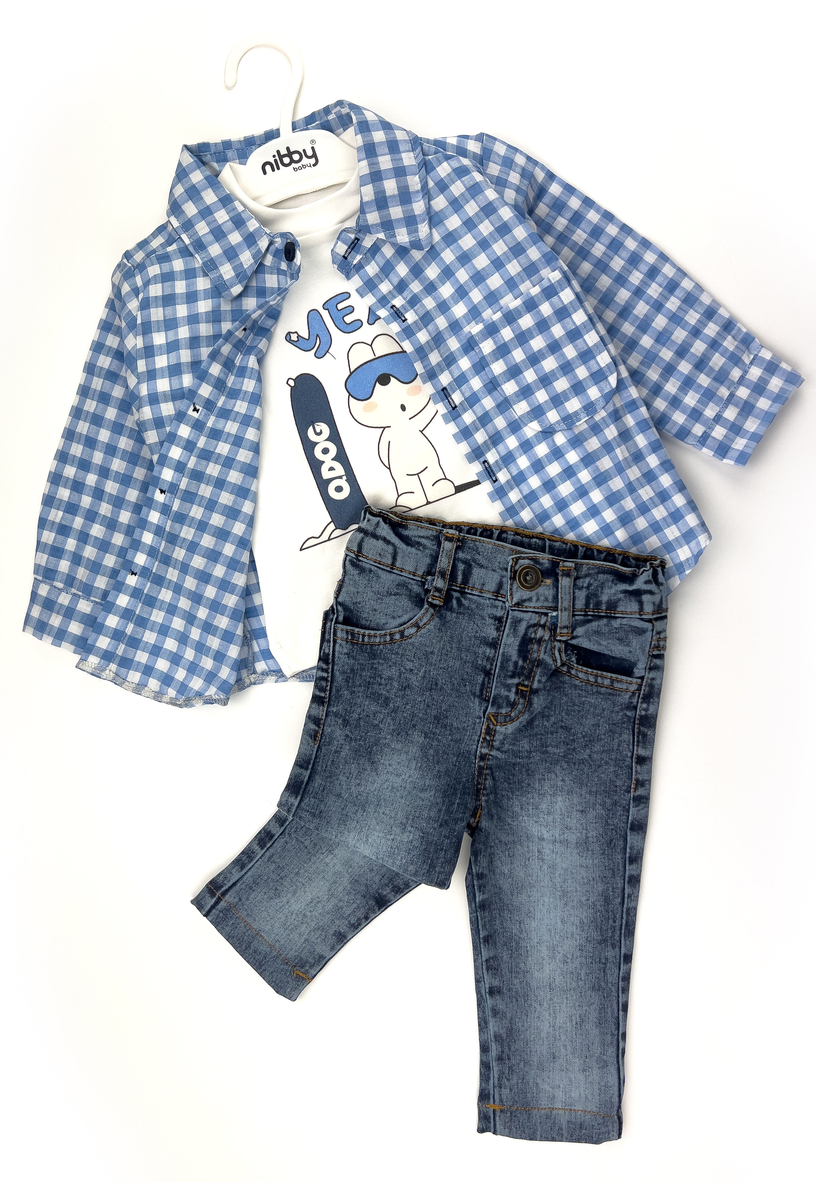 طقم فخم للأولاد من 3 قطع فاخرة