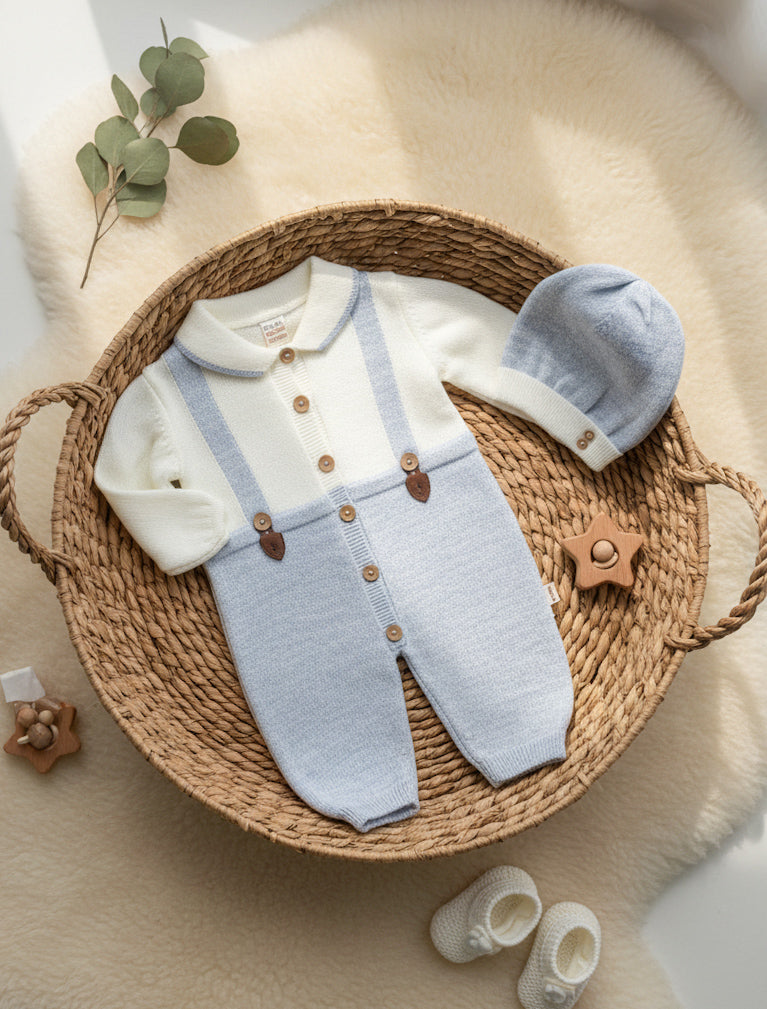 طقم شتوي للأولاد من 2 قطع فاخرة